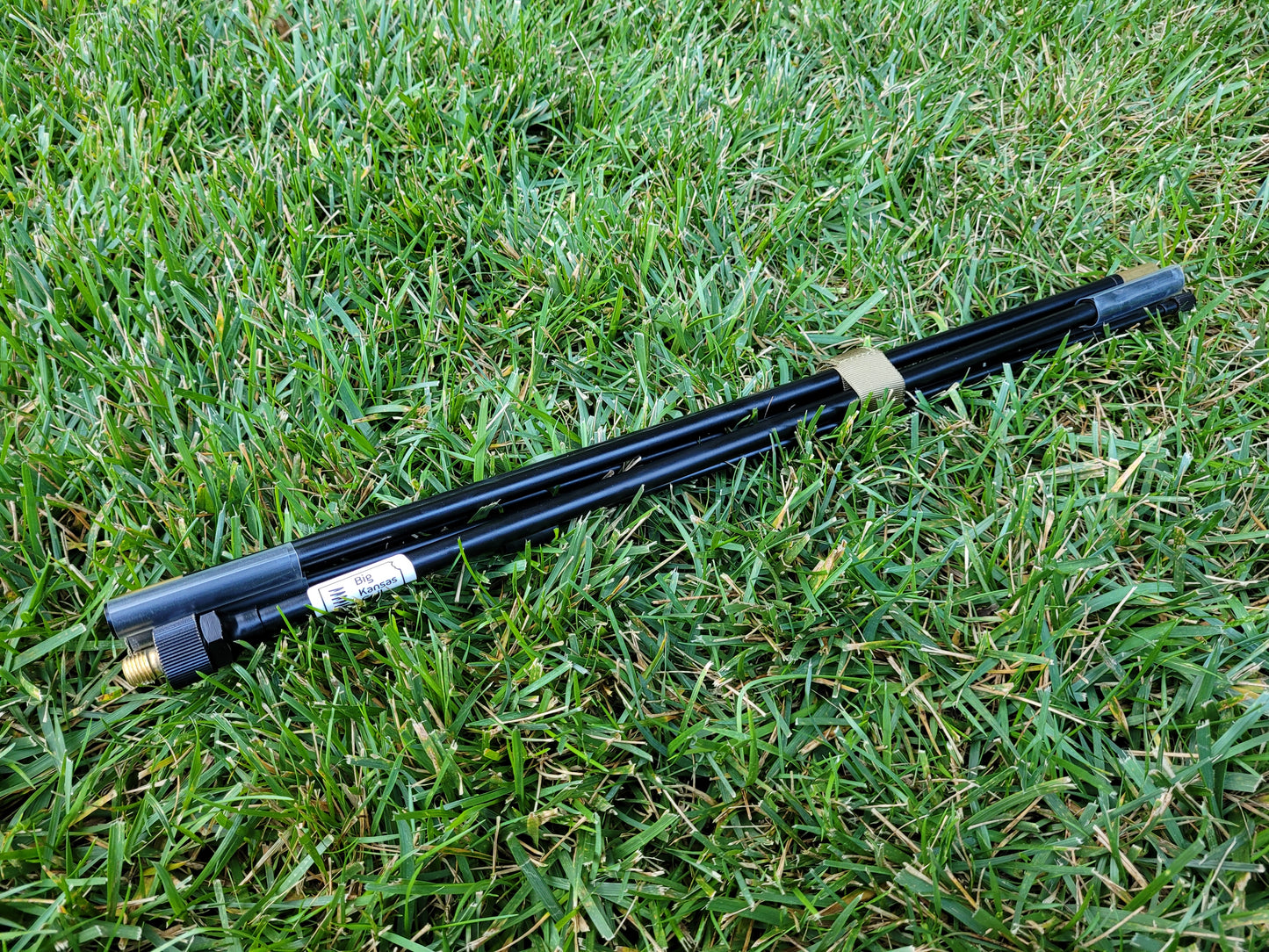 Collapsed 7 Section Whip in Grass