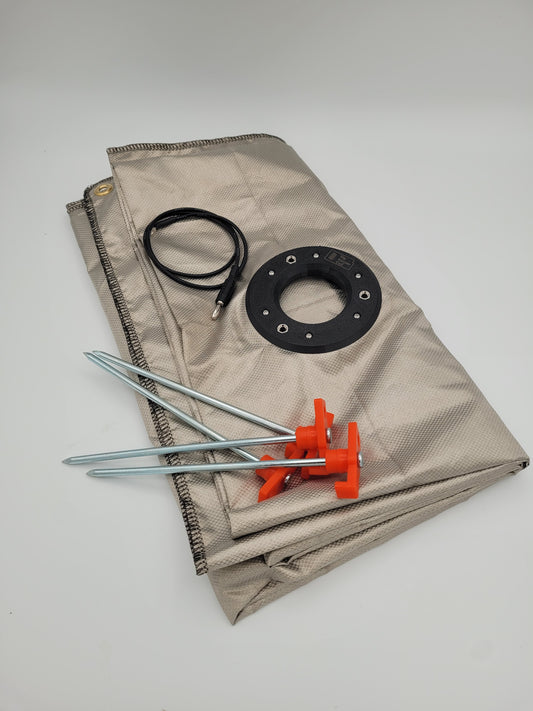 "Oz Cloth", Faraday Cloth Magic Carpet